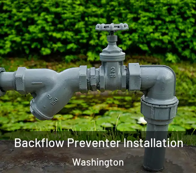  Backflow Preventer Installation Washington